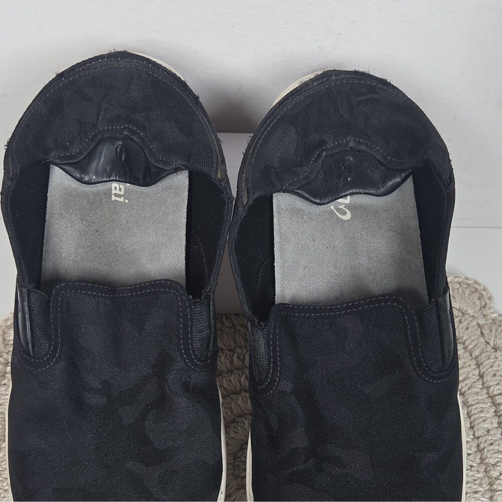 MENS OluKai Lae'ahi Pa'i SlipOn Convertible Black Loafer Camo US 12 ALOHA HAWAII - Picture 12 of 13